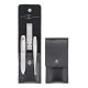 ZWILLING 97119-004-0 Twinox Maniküre-Set – Schwarzes Lederetui, 3-teilig