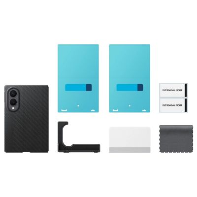 5. EF-KF971SBE Samsung Carbon Magnet Case für Galaxy Z Fold 8 Schwarz