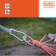 8. Stahlkarabiner, 2 Stück, Black + Decker