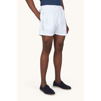 6. Paul&Shark Herren-Badehose weiß 26415007-010 – stylisch, bequem, seetauglich