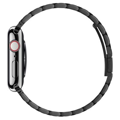 8. Spigen Modern Fit Band für Apple Watch 4 / 5 / 6 / 7 / 8 / SE / Ultra (42/44/45/49 mm) – Schwarz