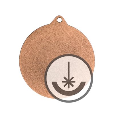 2. Lasergravierte Medaille - RMI