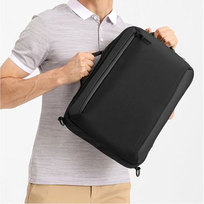 16. Wozinsky Premium 15,6'' Laptop-Rucksack/Tasche mit Riemen - Schwarz