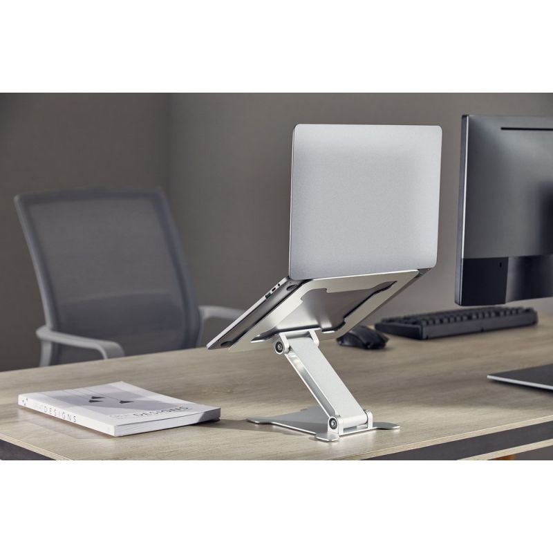 3. GEMBIRD Faltbarer Notizbuchständer 15,6" Silber