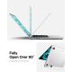 9. Spigen AirSkin Hülle für MacBook Air 13" 2023/2024/2025/2026 - Transparent