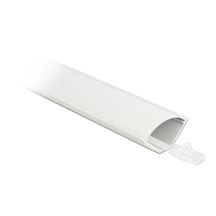 DeLOCK Kabelrinne, abgewinkelt 43 x 23 mm – Länge 1 m, weiß