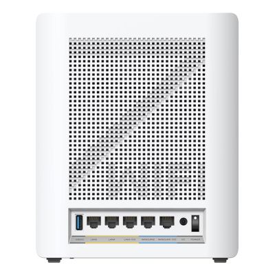 4. ASUS ZenWiFi BQ16 Tri-Band (2,4 GHz / 5 GHz / 6 GHz) Wi-Fi 7 (802.11be) Weiß, 3 interne
