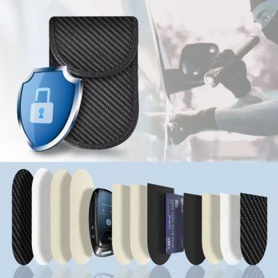 7. Tech-Protect KLR100 RFID-blockierendes Autoschlüsseletui – Schwarz – Carbon