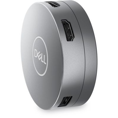 5. DELL DA305 Kabelgebundener USB 3.2 Gen 2 (3.1 Gen 2) Typ-C Silber