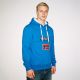 7. Geographical Norway Gadrien DB 054 M WW6115H/GN-Royalblau / Weiß Sweatshirt
