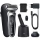 11. Braun Series 7 71-S7200c Folienrasierer/Trimmer, Schwarz/Silber