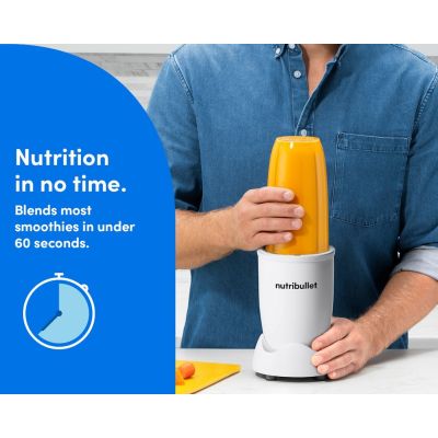 6. NutriBullet NB907MAW Standmixer, Mattweiß