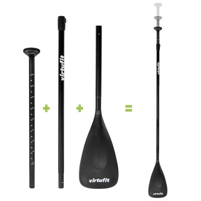9. VIRTUFIT SUP BOARD SPLASH 225 MIT FLOW PURPLE ZUBEHÖR