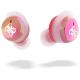 5. Guess Bluetooth-Kopfhörer GUTWSJ144ESF TWS + Dock Fuchsia/Fuschia Iridescent 4G Gedrucktes Logo