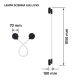 7. Activejet AJE-AJE-LIVIO WW LED-Wandleuchte