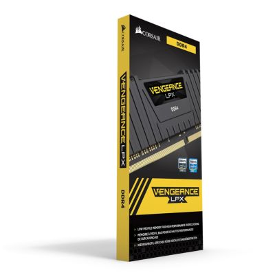 5. Corsair Vengeance LPX CMK16GX4M2A2666C16 Speicherkit (DDR4; 2 x 8 GB; 2666 MHz; CL16)