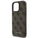 6. Guess 4G Classic Hülle für iPhone 16 Pro Max – braun