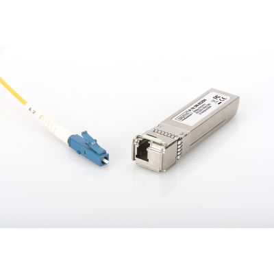 2. Digitus Bidirektionales SFP+ 10-Gbit/s-Singlemode-Modul, TX1270/RX1330, 10 km