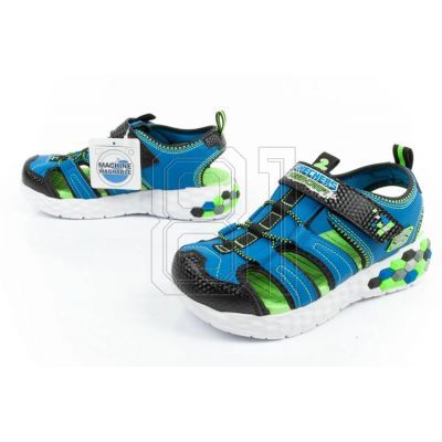 9. Skechers Jr. 402213L/BBLM Sandalen