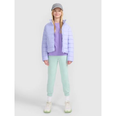 3. Mädchen-Daunenjacke mit synthetischer Füllung 4F 4FJWSS25TDJAF515-52S