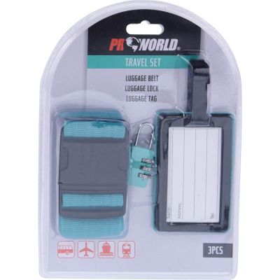 2. PROWORLD GRÜNES 3-TEILIGES REISESET