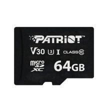 Patriot VX Series 64GB MicroSDXC V30 Klasse 10 UHS-I U3 4K UHD Speicherkarte PSF64GVX31MCX