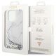 8. Guess GUHCP14XLCSGSGH iPhone 14 Pro Max 6,7" weiß/weißes Hardcase Liquid Glitter Marble