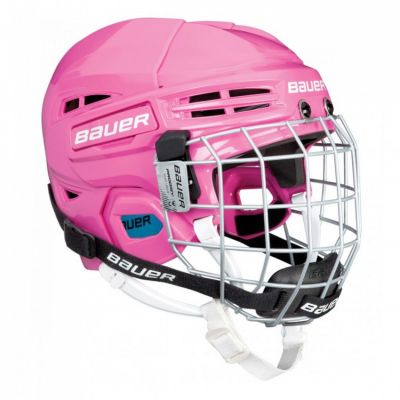 34. Bauer Prodigy Yth 1045723 Combo Hockeyhelm