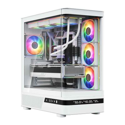 6. MODECOM VOLCANO AQ 200 ARGB MIDI-HÜLLE WEISS