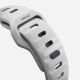 4. Nomad Sportarmband, grau, aus Gummi