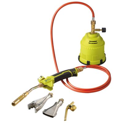 Gasbrenner, Lötkolben, Gas-Heißluftpistole für HANDY-Kartuschen – Set