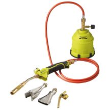 Gasbrenner, Lötkolben, Gas-Heißluftpistole für HANDY-Kartuschen – Set
