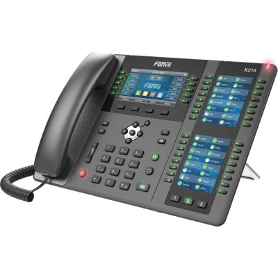 2. Fanvil X210 V2 High-End SIP PoE Enterprise-Telefon Gigabit-USB-Anschluss