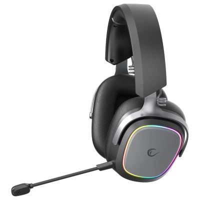6. Rampage RETSU Kopfhörer Kabellos On-Ear BT 2.4G RGB Schwarz