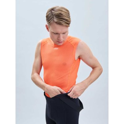 4. POC ESSENTIAL LAYER Weste - Orange