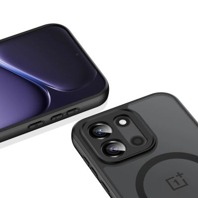 4. Tech-Protect Magmat MagSafe Hülle für OnePlus Nord 6 – Mattschwarz