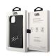 8. Karl Lagerfeld Signature Logo Cardslot-Hülle für iPhone 14 Plus – Schwarz