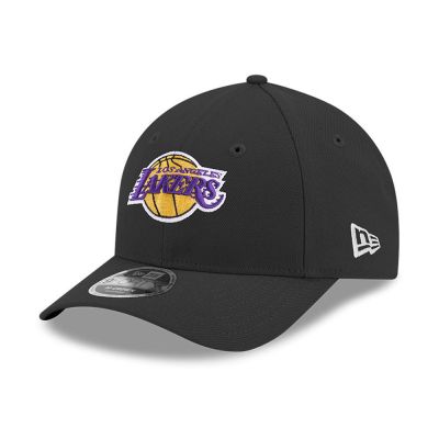 New Era 9FORTY Los Angeles Lakers NBA Team M-Crown Snapback Cap, schwarz - 60755479