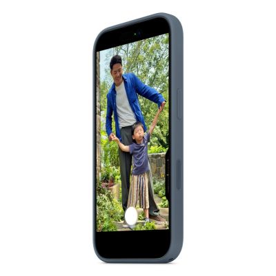 6. Apple iPhone 17 Silikonhülle mit MagSafe – Ankerblau