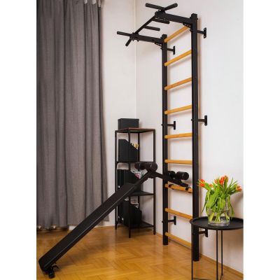 79. Turnleiter-Set mit Handlauf und Bank 723B