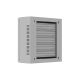 11. LANBERG TPR 10"-Installationsschrank mit Mesh-Platte 340X340X140, grau (montiert)