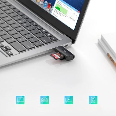 6. Ugreen CM264 USB 3.0 SD/TF-Kartenleser – Schwarz