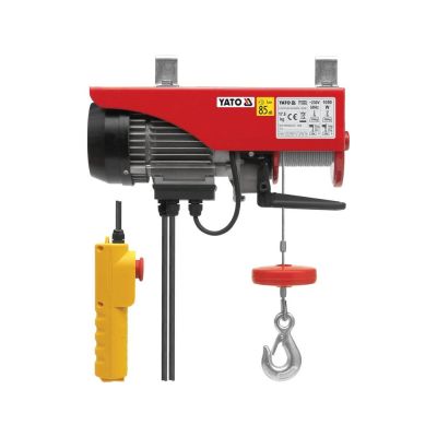 YATO Seilwinde 1050 W 300/600 kg