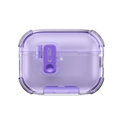 3. Tech-Protect Bounce Pro Hülle für AirPods Pro 3 – Lila