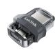 7. USB-Stick SanDisk ULTRA SDDD3-128G-G46 (128 GB; microUSB, USB 3.0; grau)