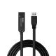 3. Lindy 43376 USB-Kabel USB 3.2 Gen 1 (3.1 Gen 1) 10 m USB A USB C Schwarz