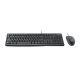 17. Tastatur- und Maus-Set Logitech MK120 920-002562 (Membran; USB 2.0; (US); Farbe Schwarz; optisch; 1000 DPI)