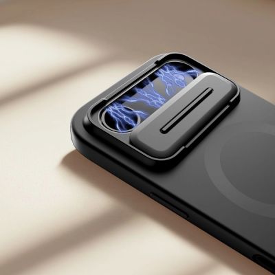 5. Tech-Protect Kevlar Aura MagSafe Case für iPhone Air – Schwarz