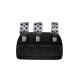 3. Logitech G 941-000113 Gamecontroller, schwarzes USB-Lenkrad + Pedale, analog/digital, kompatibel mit PC, PlayStation 4, PlayStation 5 und PlayStation 3