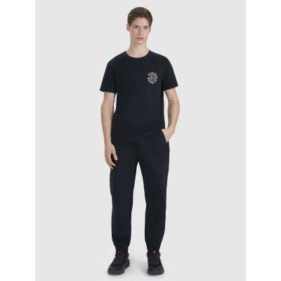 3. Herren-T-Shirt mit normalem Aufdruck 4F 4FWSS25TTSHM1980-20S